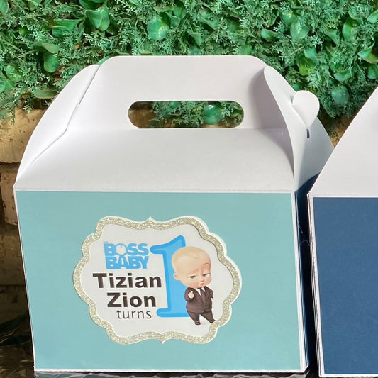 BOSS BABY PARTY PACK 5 BOXES Personalized Kids’ Party Favors South Africa