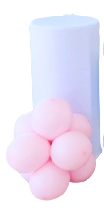 PEPPA PIG PARTY DECOR Round backdrop Balloon Garland Marquee Number and Plinth