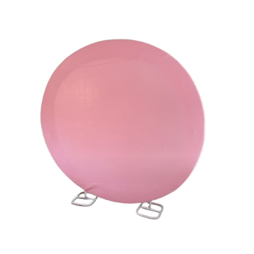 Round Stand with Fabric Cover