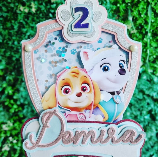 PAW PATROL GIRL SKYE EVEREST CAKE TOPPER Personalized Cake Toppers South Africa