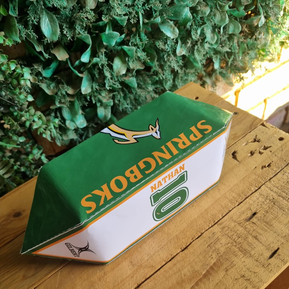 SPRINGBOKS RUGBY BALL PARTY PACKS BOX