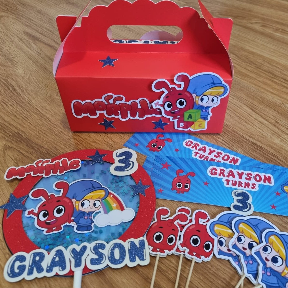 Personalized Party Goodies Combo for 10 Kids