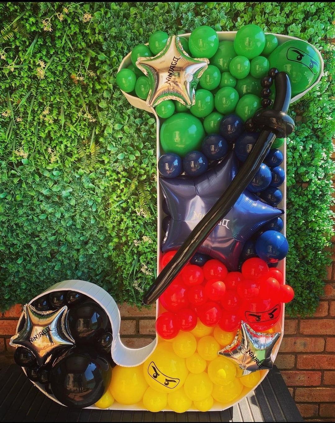 BALLOON MOSAIC LARGE Numbers and Letters 1.2m Tall. Birthday Decor, Baby Shower Bridal Shower, Wedding, Engagements, Proposal, special occasion,