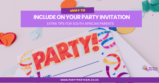 What to Include on Your Party Invitation: Extra Tips for South African Parents