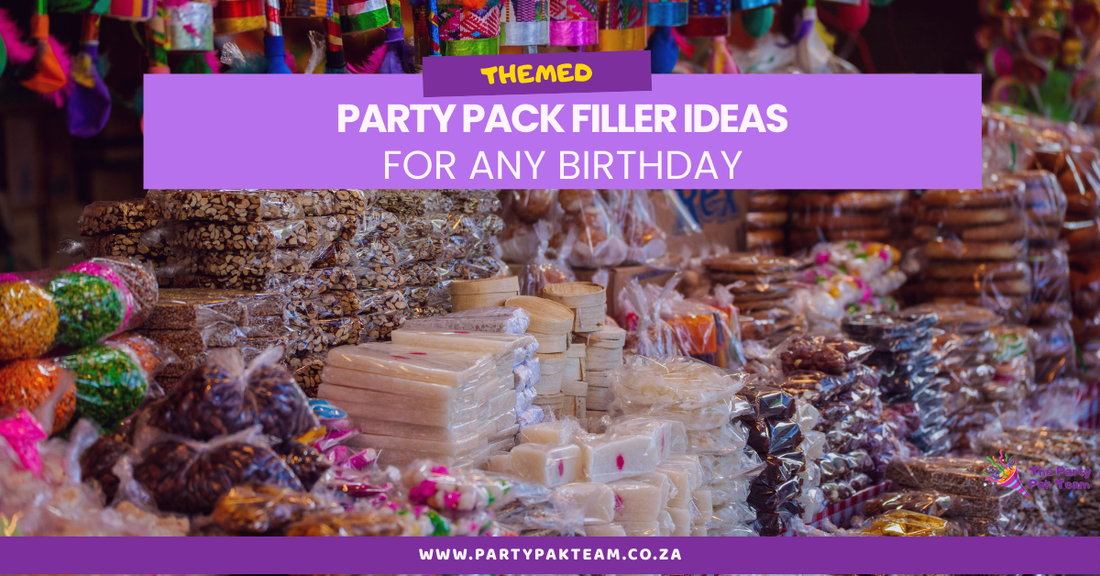 Themed Party Pack Filler Ideas for Any Birthday