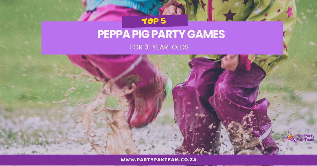 Top 5 Peppa Pig Party Games for 3-Year-Olds