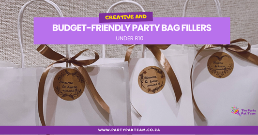 Creative and Budget-Friendly Party Bag Fillers Under R10