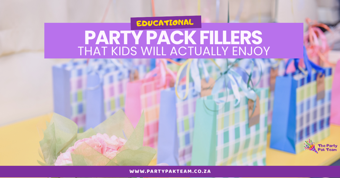 Educational Party Pack Fillers That Kids Will Actually Enjoy