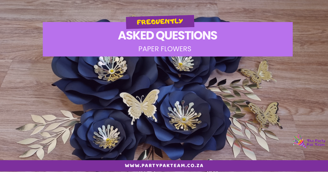 Frequently Asked Questions about Paper Flowers