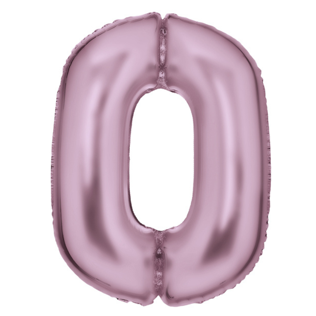 Pastel Pink Numbers