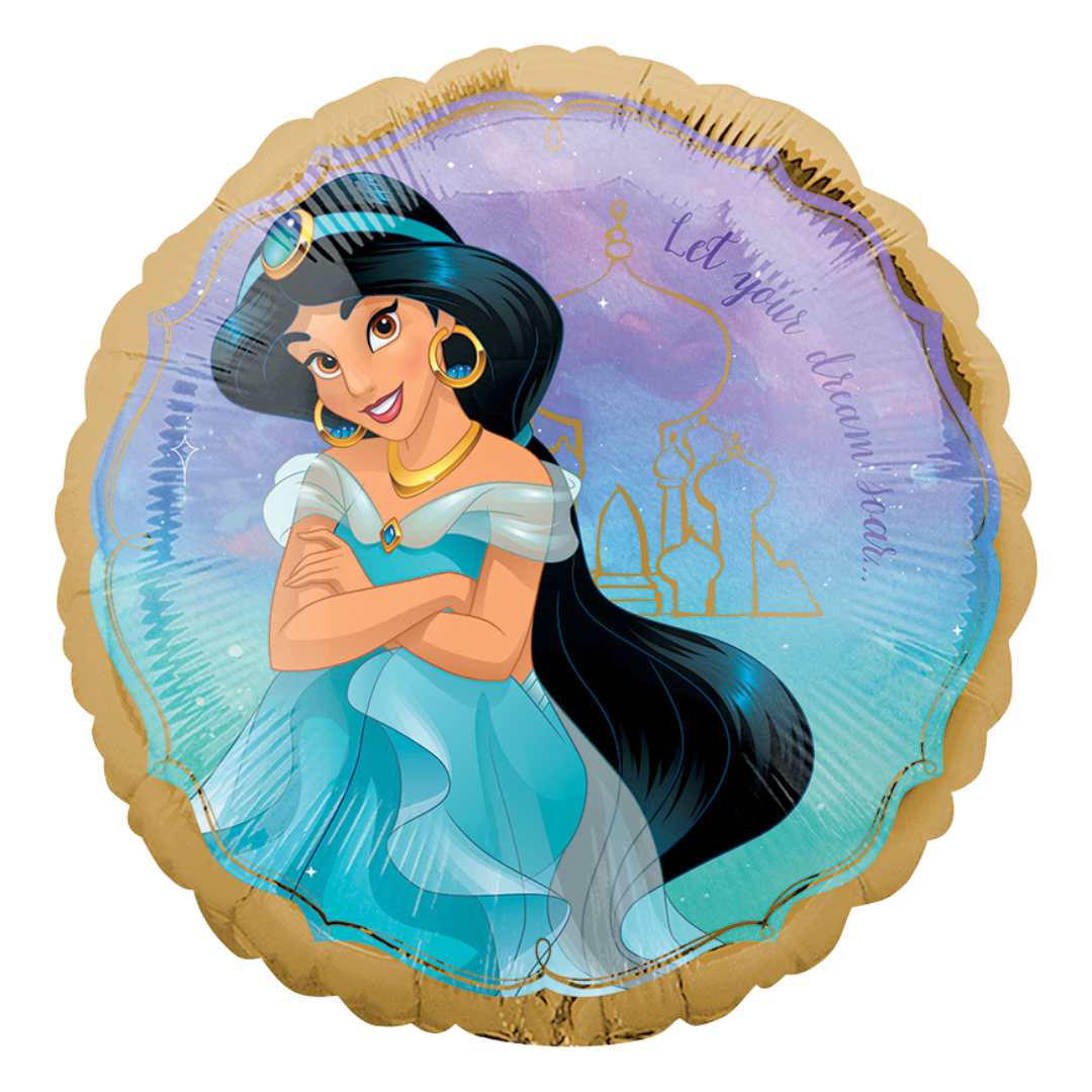 Princess Jasmine Once Upon A Time 18-Inch Foil Balloon