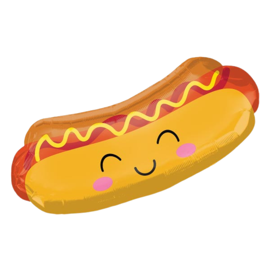 Hot Dog Large SuperShape Foil Balloon