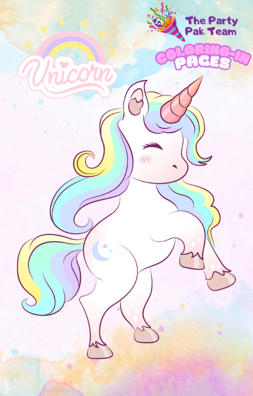 Unicorn Coloring Pages