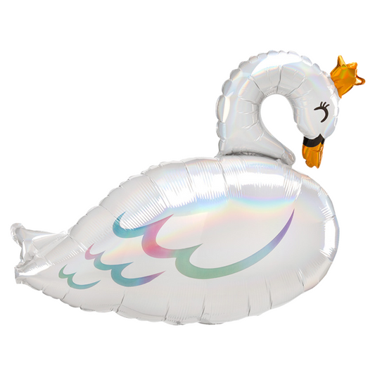 Swan Large SuperShape Foil Balloon