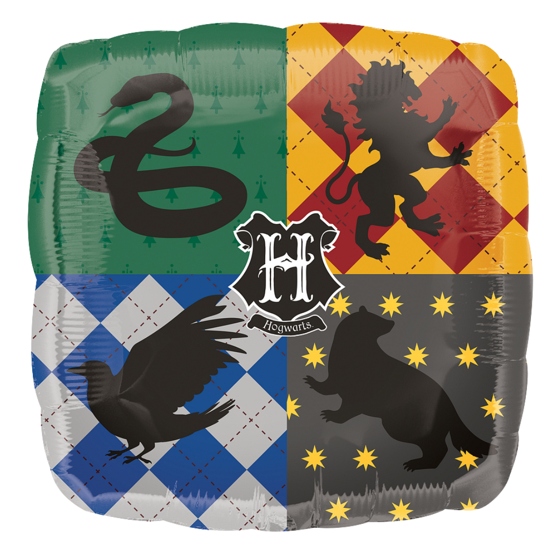 Harry Potter Hogwarts Houses 18-Inch Foil Balloon