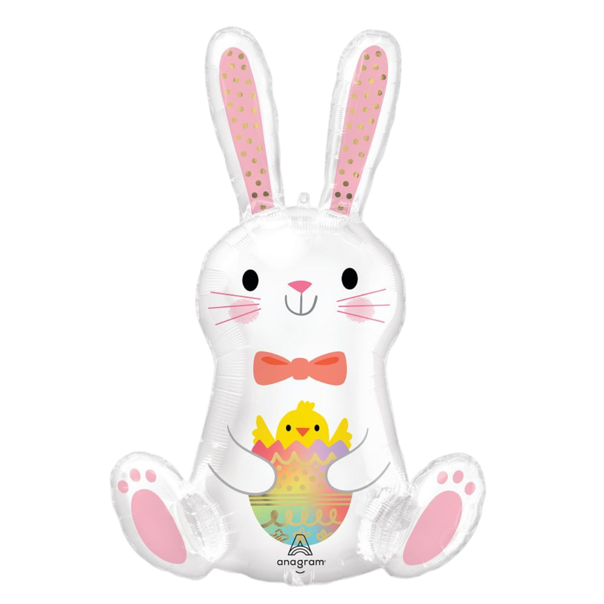 Bunny Love Rabbit Supershape Foil Balloon