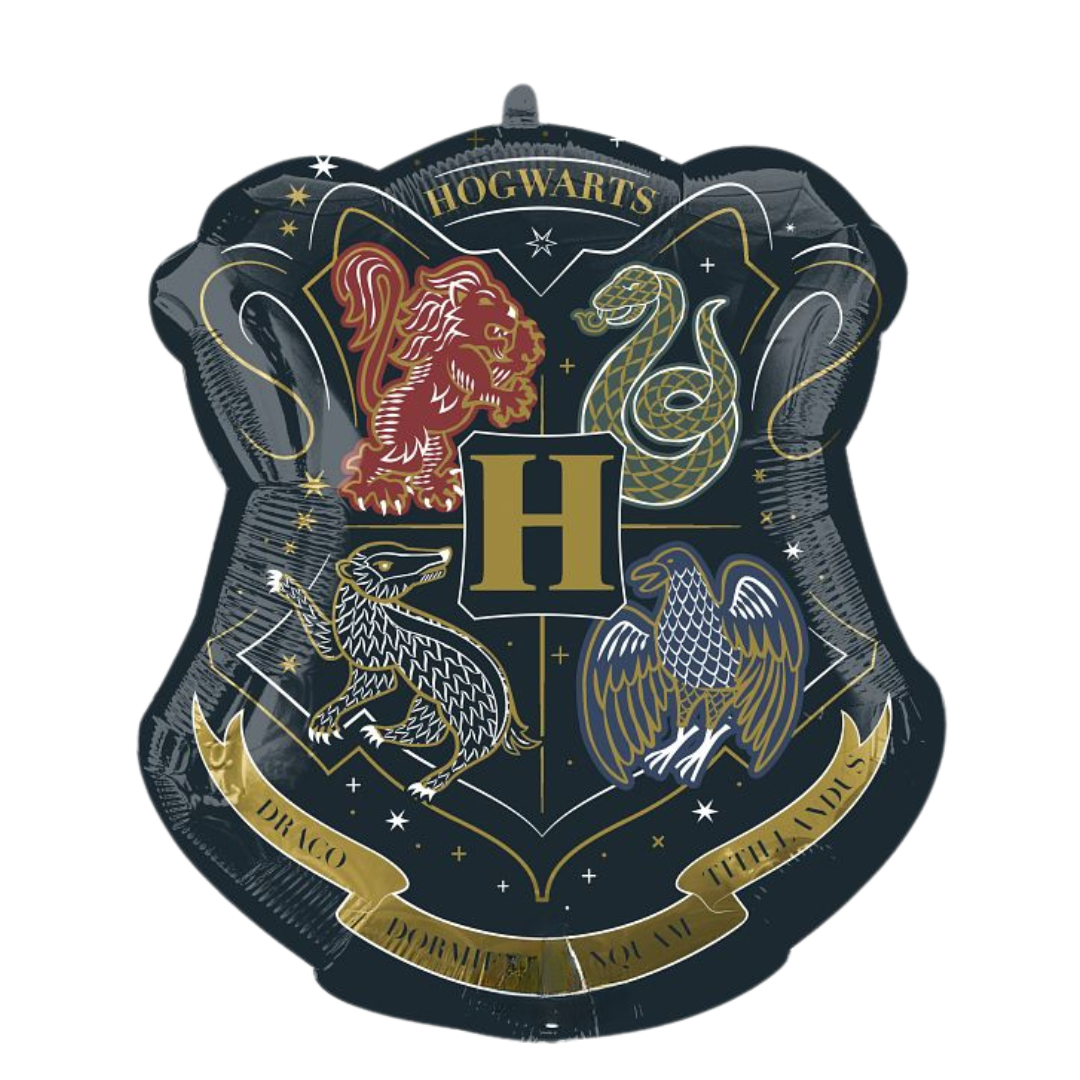 Harry Potter Hogwarts Crest Large SuperShape Foil Balloon