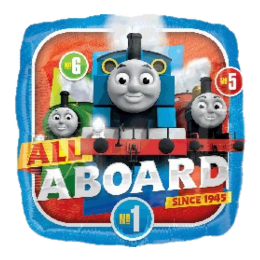 Thomas the Tank Engine All Aboard 18-Inch Foil Balloon