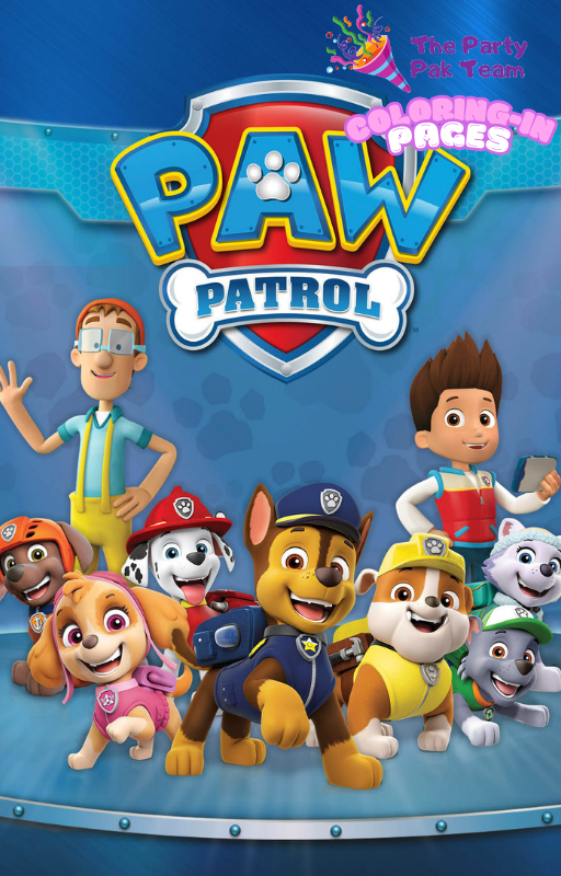 Paw Patrol Coloring Pages