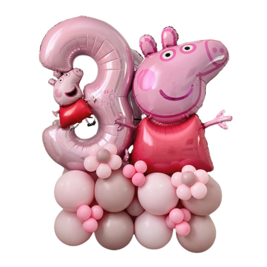 Peppa Pig TULIP BALLOON BOUQUET