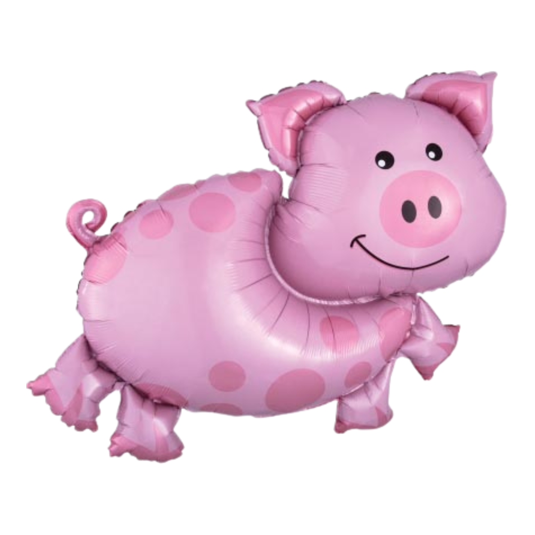 Pig Large SuperShape Foil Balloon