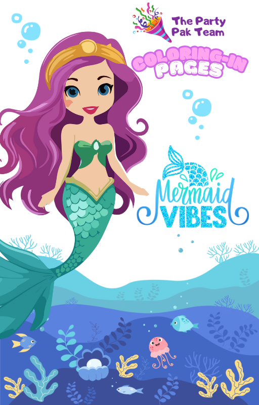 Mermaid Coloring Pages