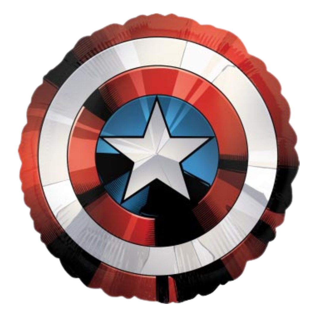 Marvel Superhero Captain America Avengers Shield Large SuperShape Foil Balloon