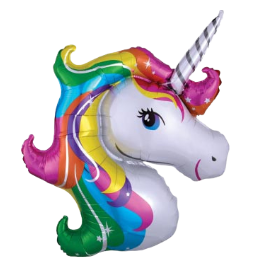 Unicorn Rainbow Large SuperShape Foil Balloon