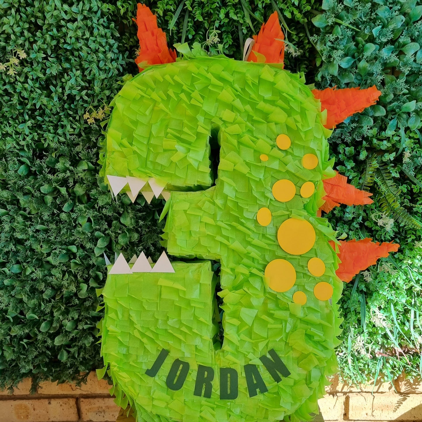 NUMBER THEMED PINATA UNFILLED