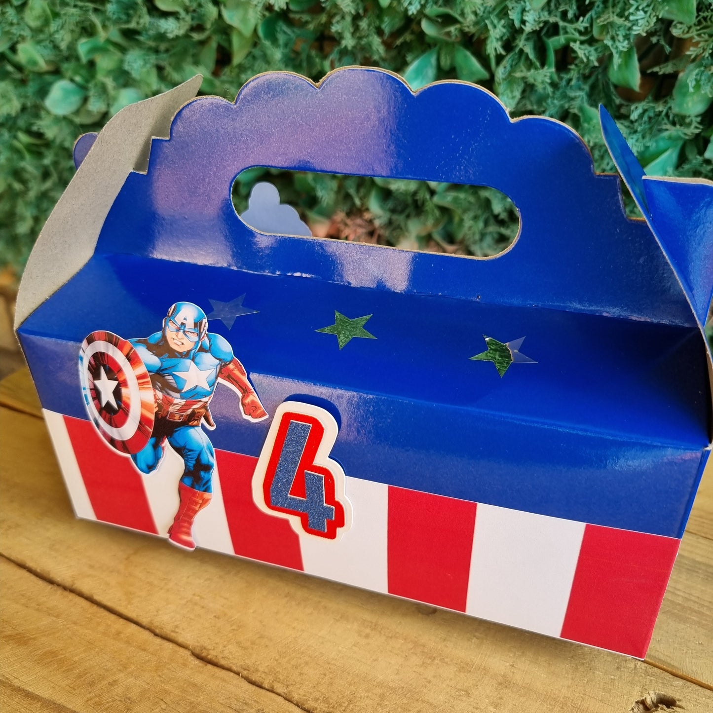 CAPTAIN AMERICA PARTY PACK 5 BOXES