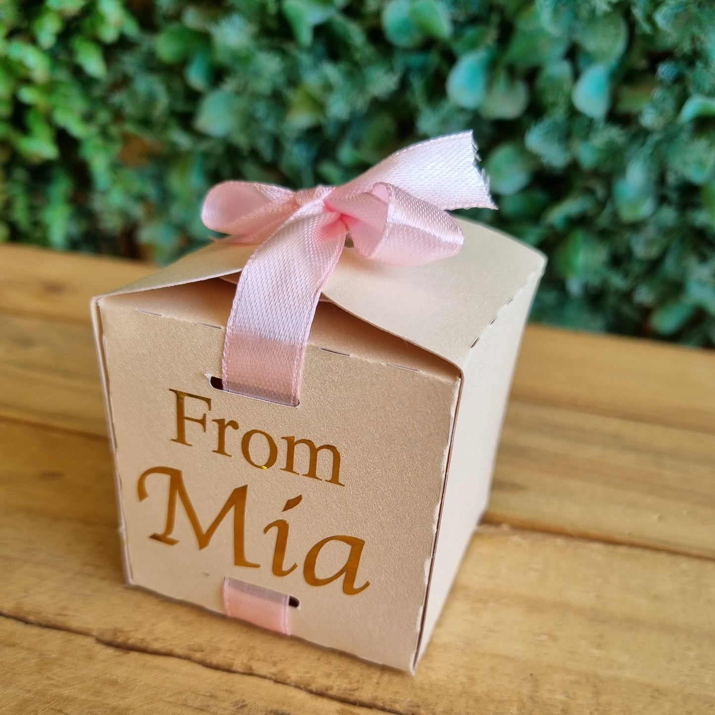 THANK YOU GIFT BOX 4X4X4CM