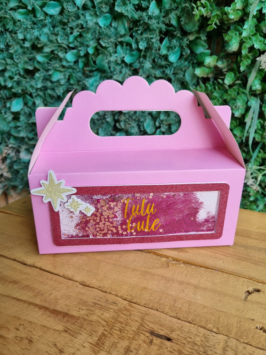 BALLET BARBIE PARTY PACK 5 BOXES only, personalized kiddies birthday party themed decor party boxes customized