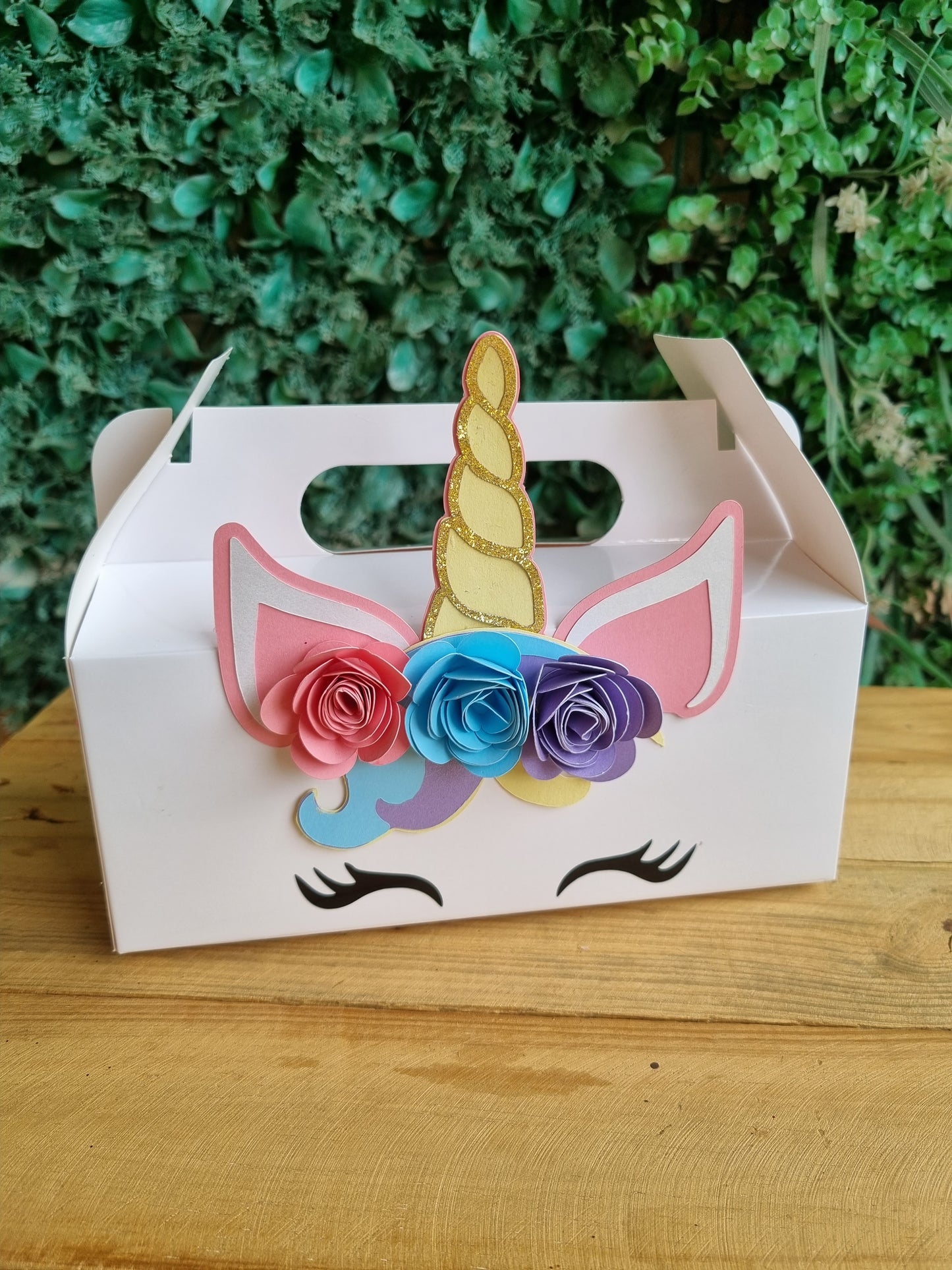 UNICORN PARTY PACK 5 BOXES only, personalized kiddies birthday party themed decor party boxes customized