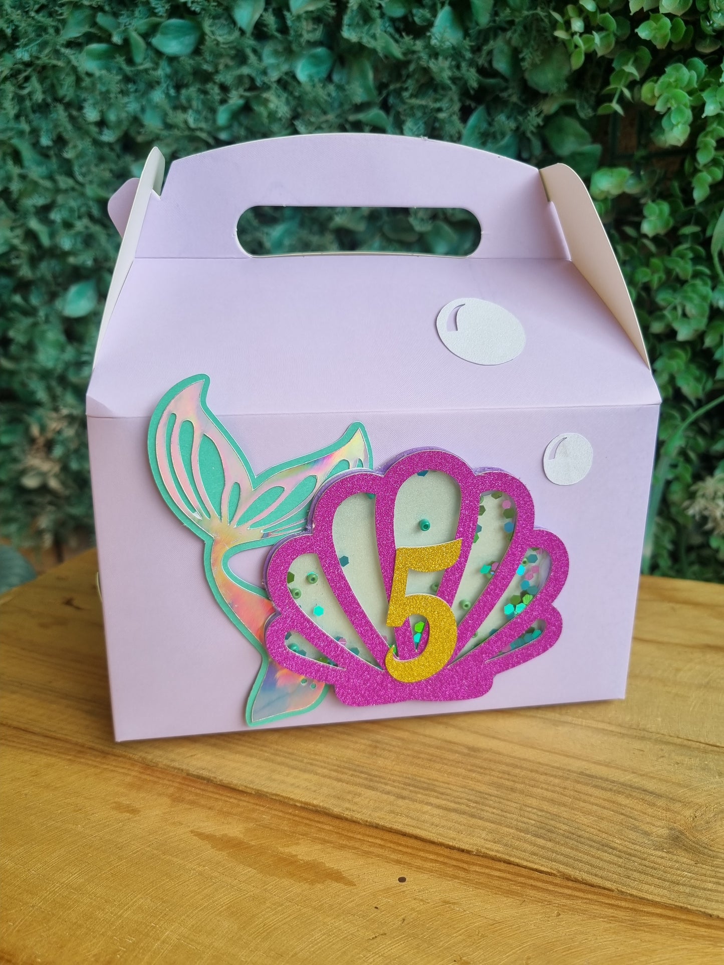 MERMAID PARTY PACK 5 BOXES only, personalized kiddies birthday party themed decor party boxes customized