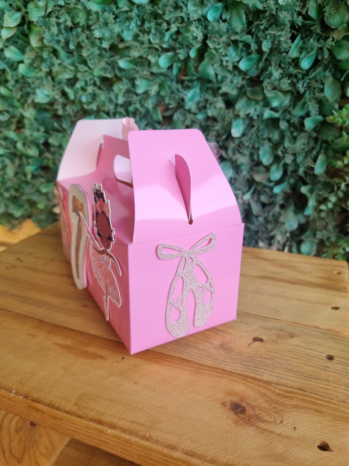 BALLET PARTY PACK 5 BOXES only, personalized kiddies birthday party themed decor party boxes customized