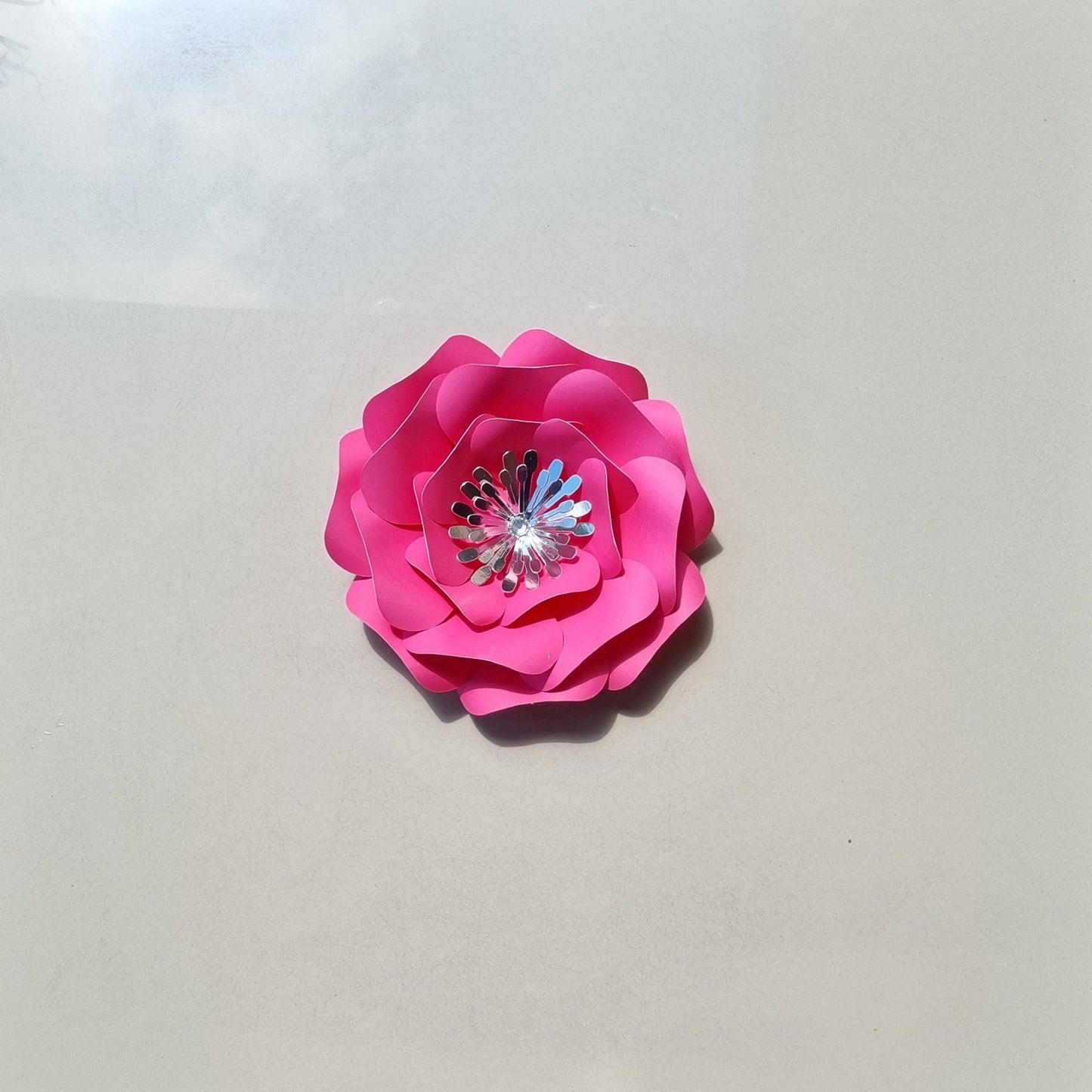 DO IT YOURSELF SINGLE SMALL PAPER FLOWER, Nursery paper flowers, nursery decor,  paper flowers backdrop, birthday, baby shower