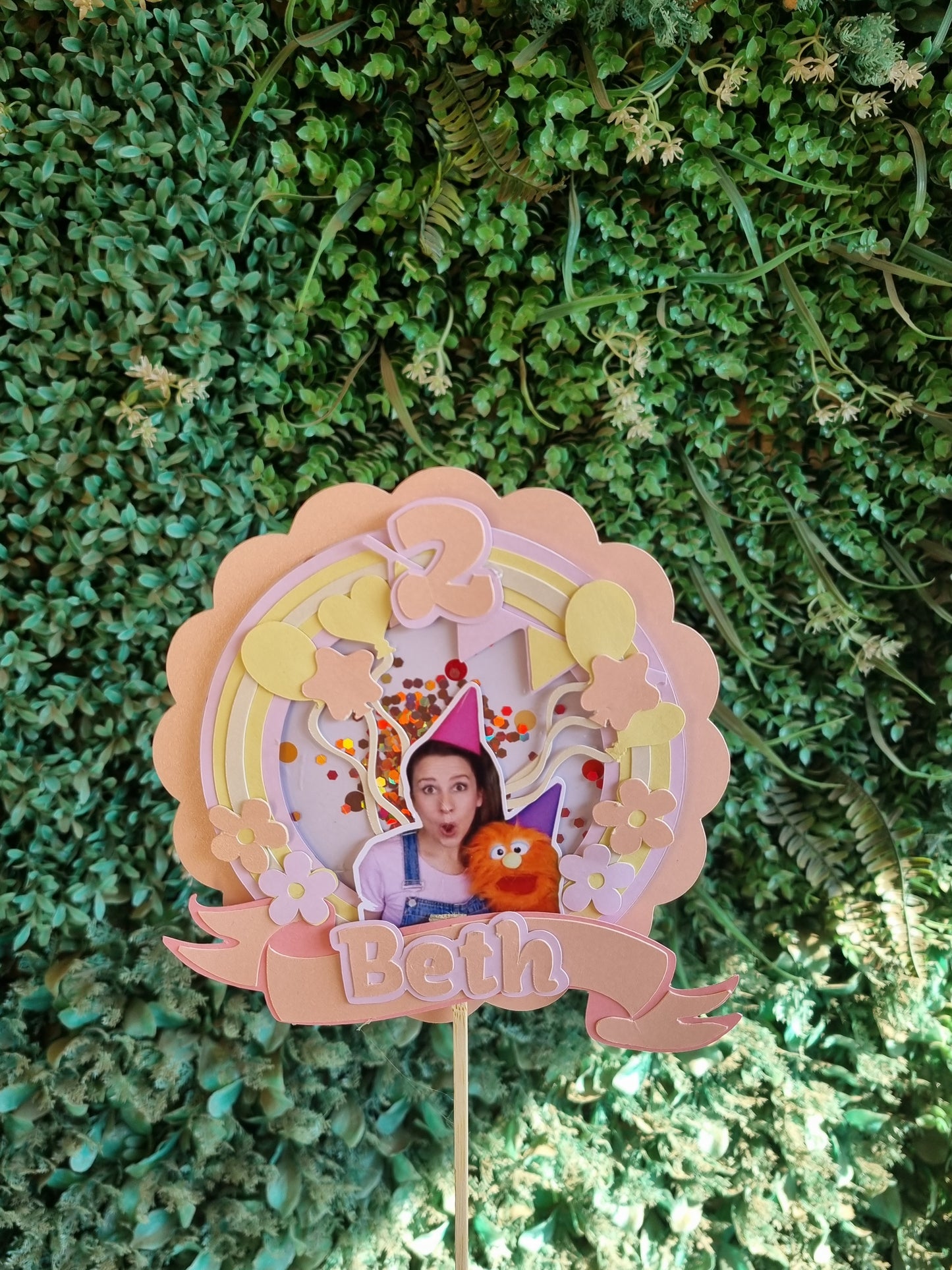 MS RACHEL CAKE TOPPER  - GIRL