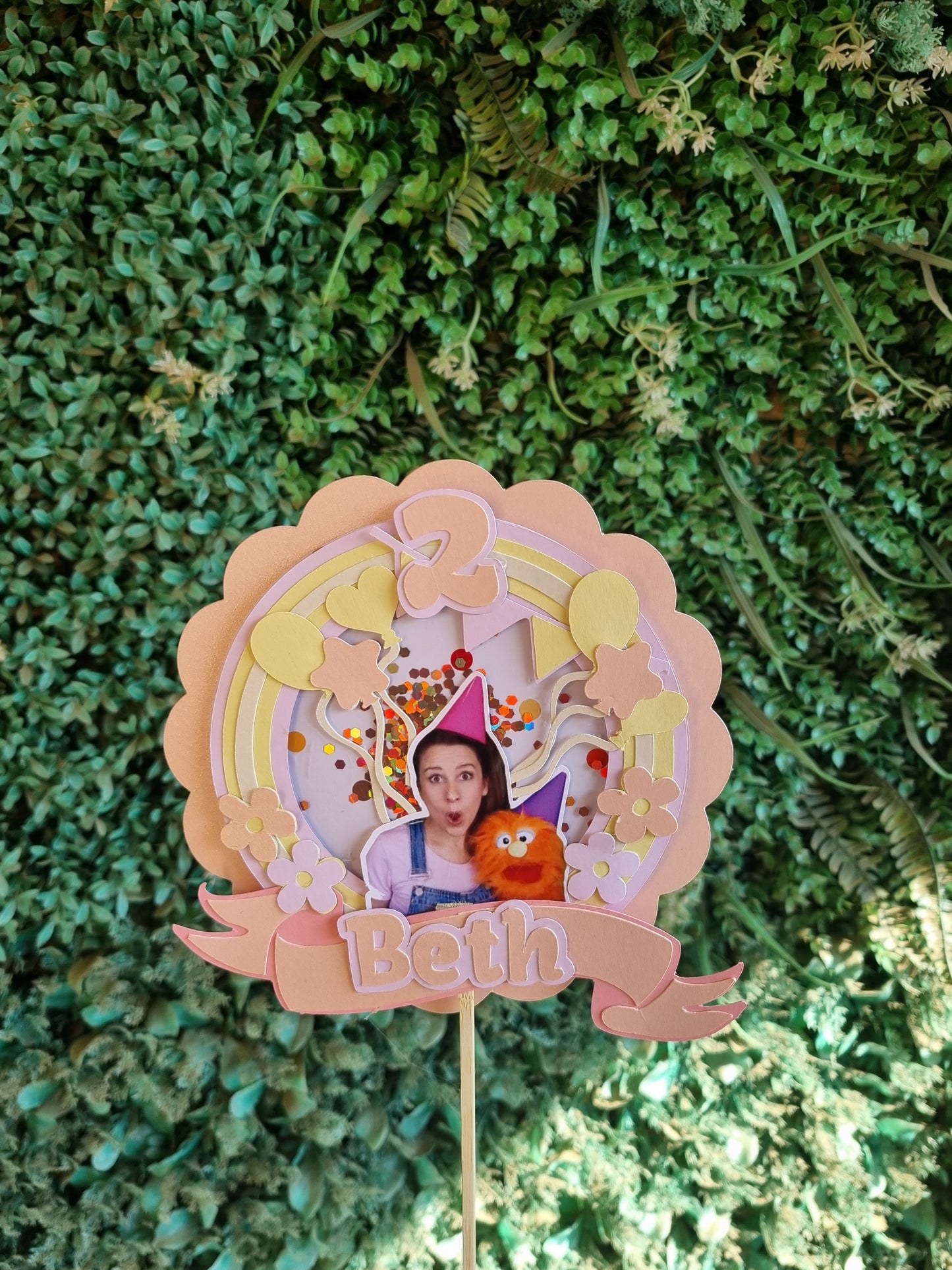 MS RACHEL CAKE TOPPER  - GIRL