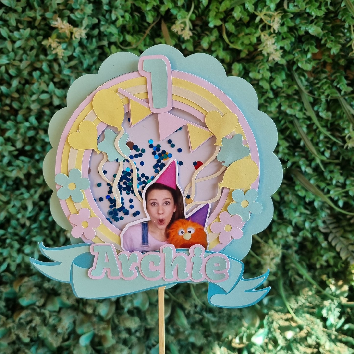 MS RACHEL CAKE TOPPER  - GIRL