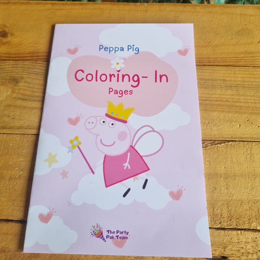 Peppa Pig Coloring Pages Princess