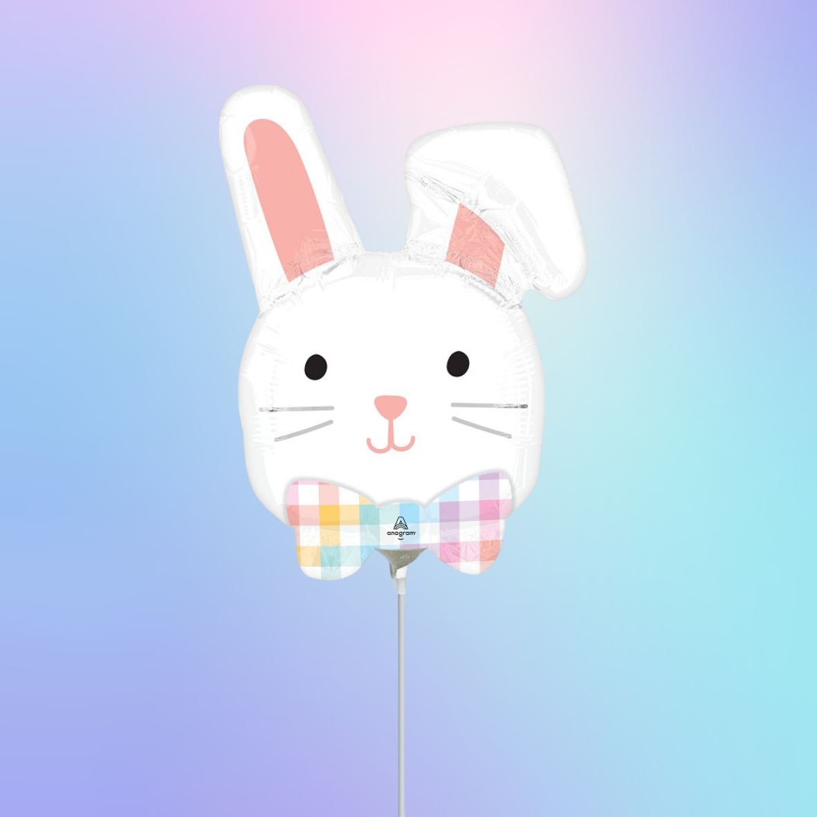 Bunny Bliss Rabbit 14-Inch Foil Balloon