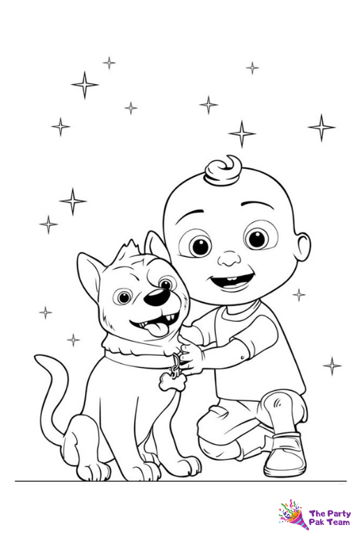 Cocomelon Coloring Pages