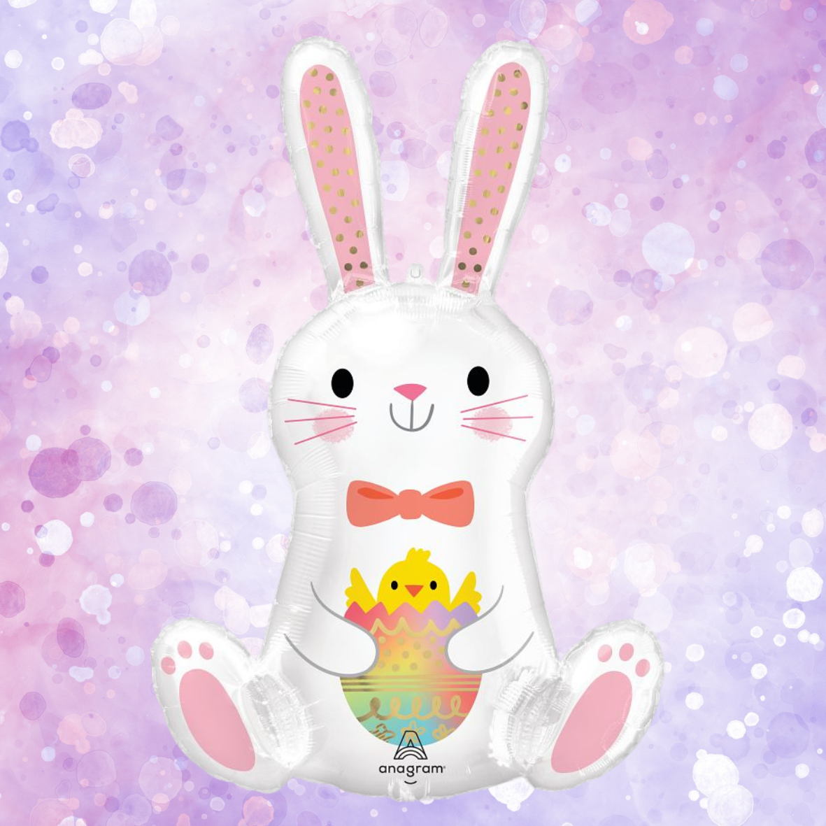 Bunny Love Rabbit Supershape Foil Balloon