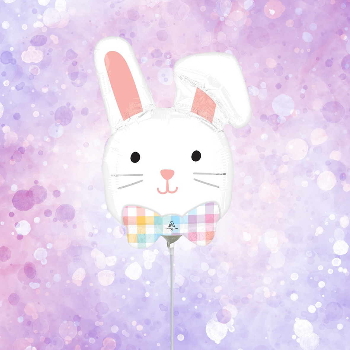 Bunny Bliss Rabbit 14-Inch Foil Balloon