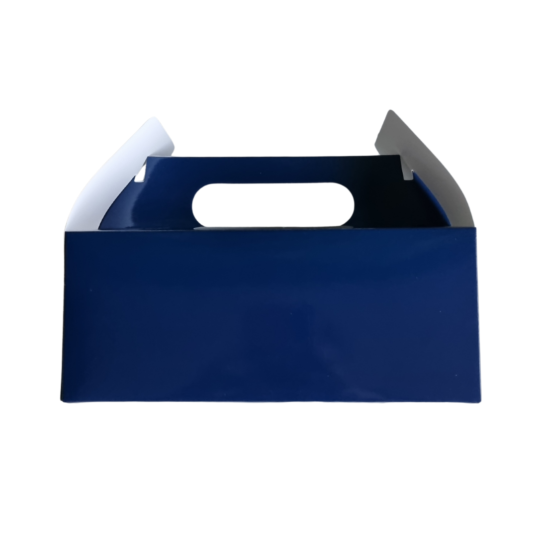 Plain Party Box Pack of 10 Navy Blue