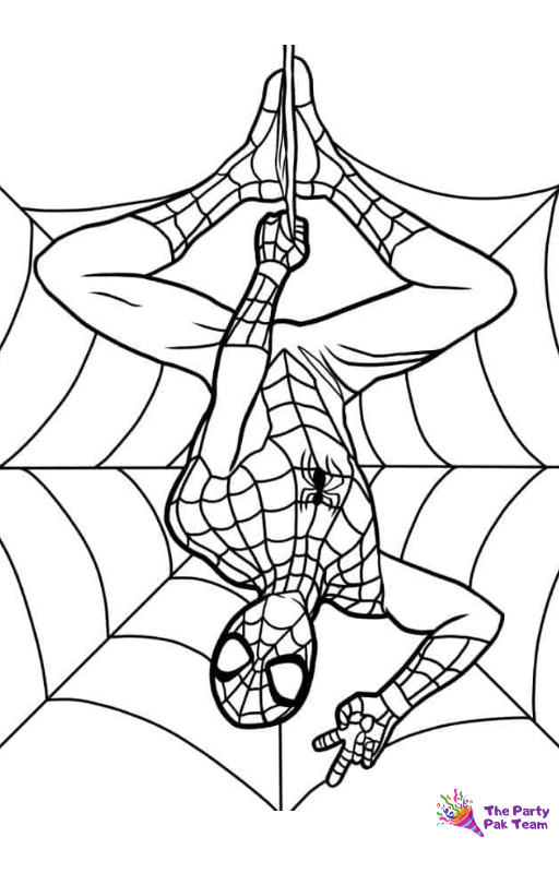 Spiderman Coloring Pages