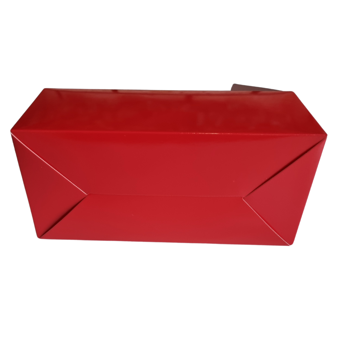 Plain Party Box Pack of 10 Red