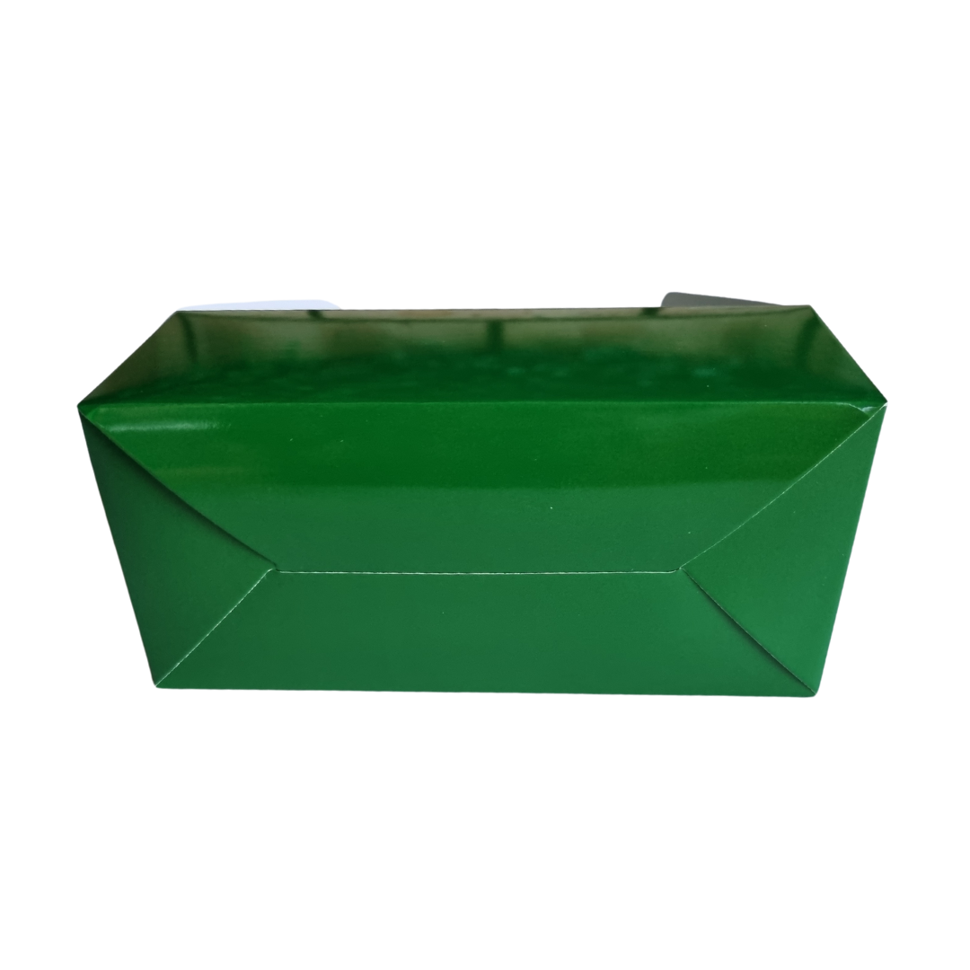 Plain Party Box Pack of 10 Forest Green