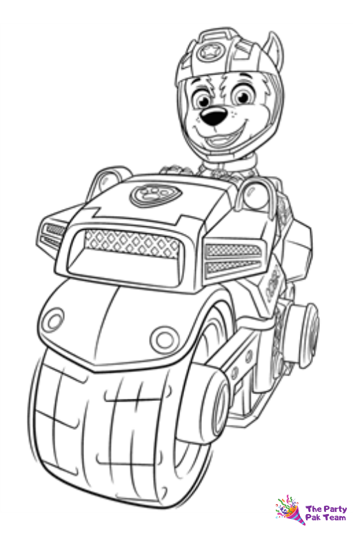 Paw Patrol Coloring Pages