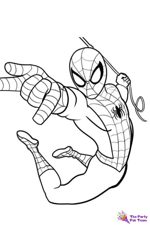 Spiderman Coloring Pages